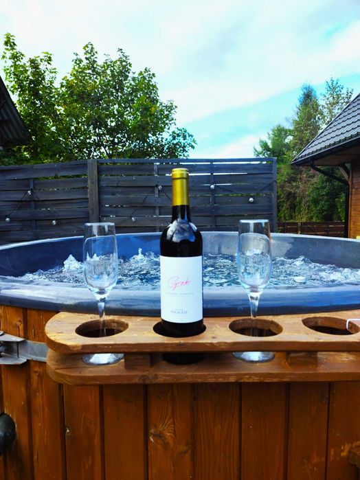 Domek z Jacuzzi WOLNY NA FERIE całoroczny bania