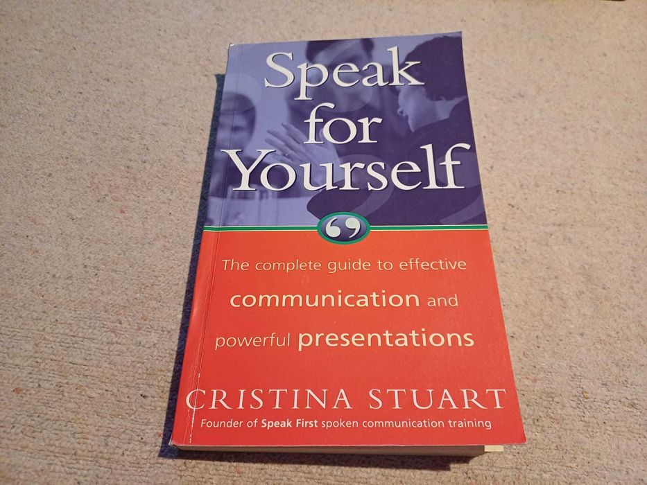Book - Speak for Yourself, Cristina Stuart