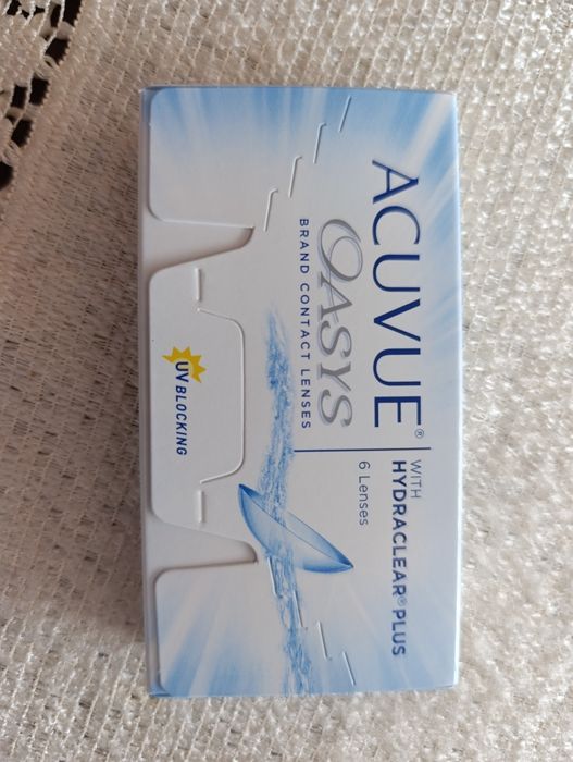 Soczewki kontaktowe Acuvue oasys -6.5
