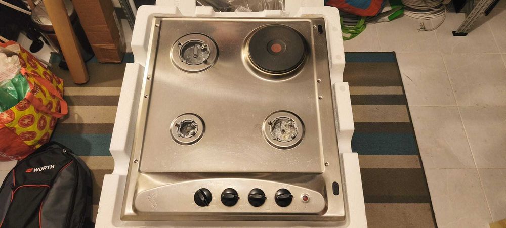 Whirlpool placa de fogão a gás/elétrica akm 261/ix