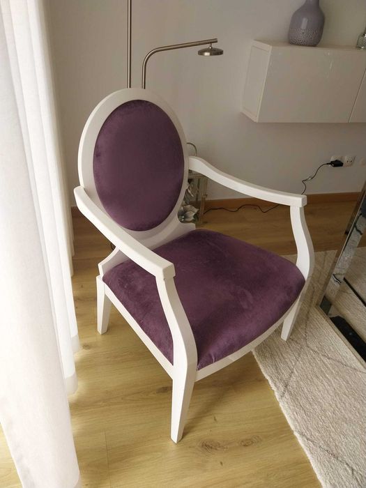 Poltrona Branca Lacada