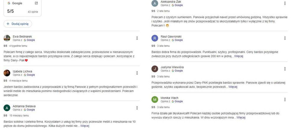 Przeprowadzki Utylizacja mebli Transport duże Auta z windą tanio