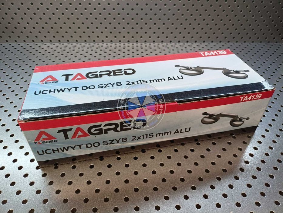 Przyssawka do szyb 100kg 2x120mm przyssawka do blachy do paneli