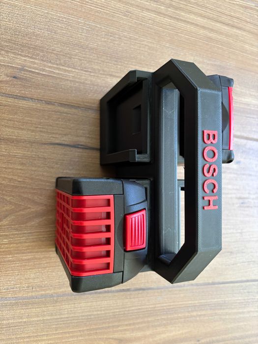 Uchwyt Koszyk do Baterii Bosch Professional 18V, 4 akumulatory