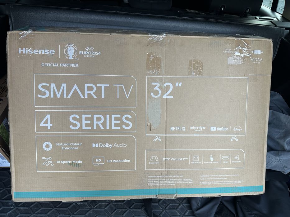 Телевізор новий hisense 32a4k  smart tv/wifi/youtube