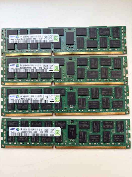 DDR3 DDR4 серверна оперативна пам'ять 4-8-16Gb ECC REG