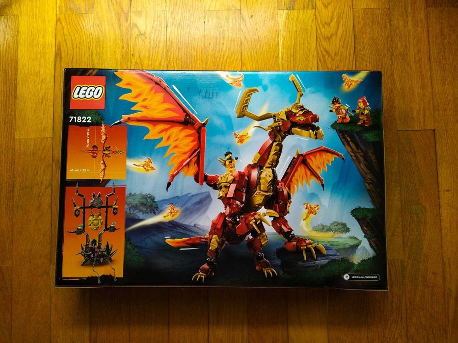 LEGO Ninjago 71822, 71809, 40703