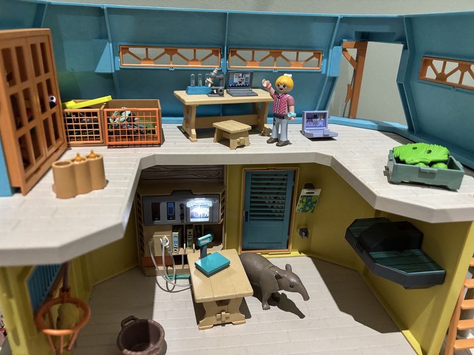 Zestaw playmobil, opieka nad zwierzetami