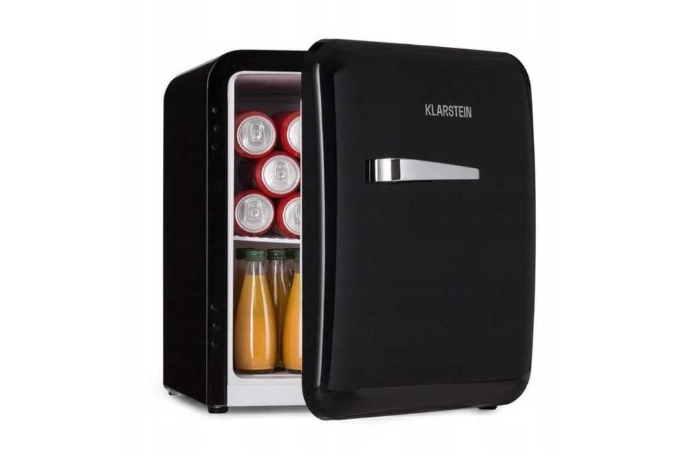 Lodówka retro czarna 48L.  Klarstein  S-307