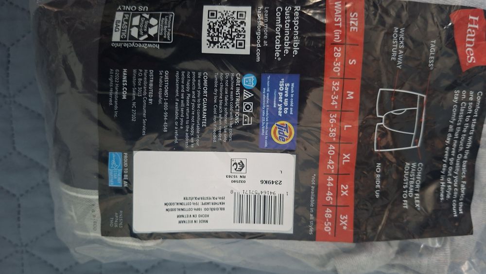 Мужские трусы боксеры HANES. США