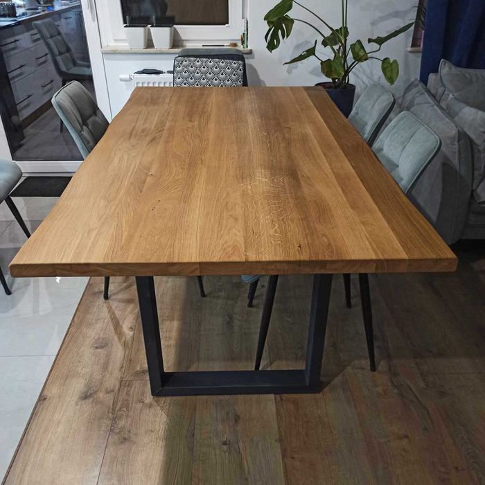 Stół dębowy 140x90cm z litego drewna  - różne wymiary
