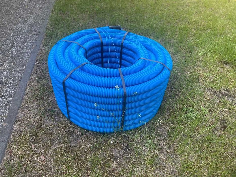 Peszel rura karbowana Arot 40mm x 50m + PILOT + ZŁĄCZKA DVR Arot do ziemi