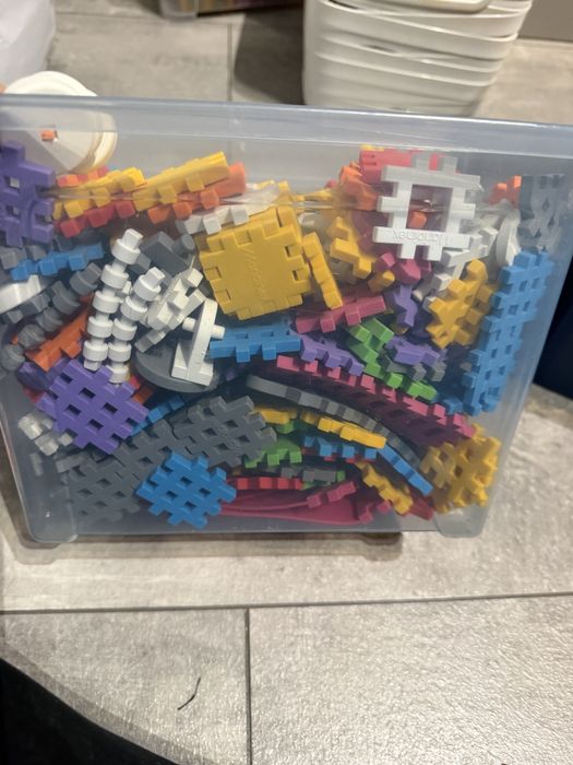 Klocki Marioneks wafle duzy zestaw  piankowe