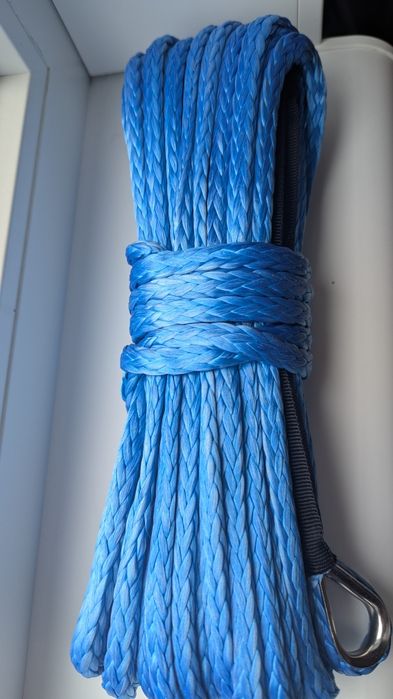 Кевларовий трос для лебідки 5 мм,6мм,7мм.