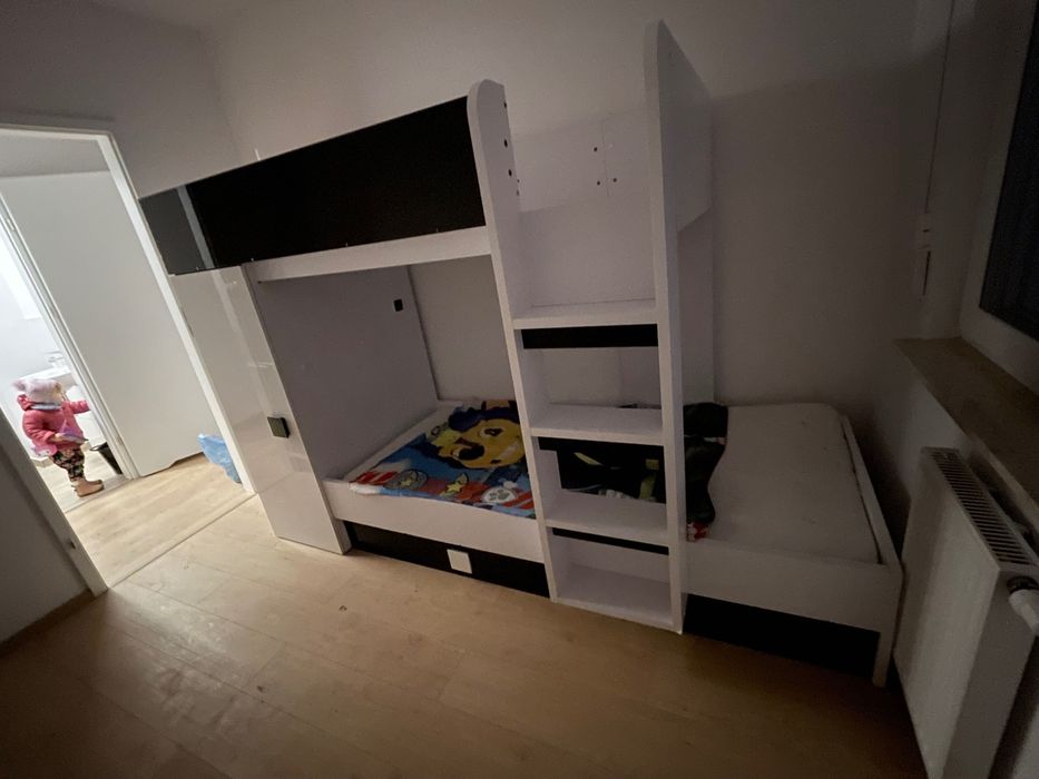 Łóżko piętrowe 3 osobowe