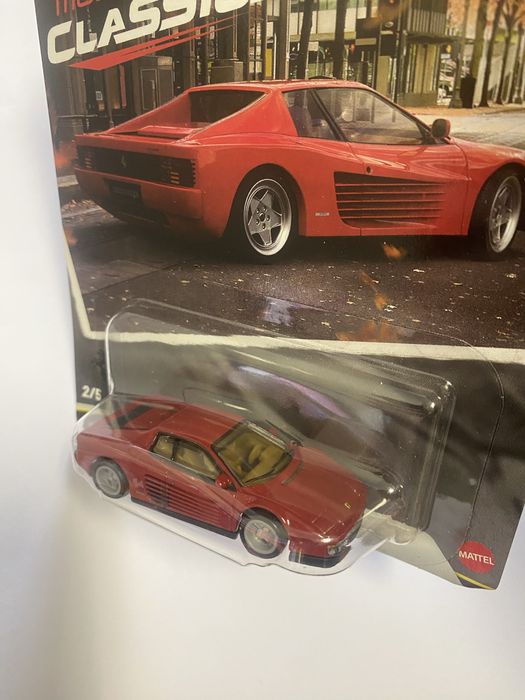 Hot wheels premium Ferrari Testarossa