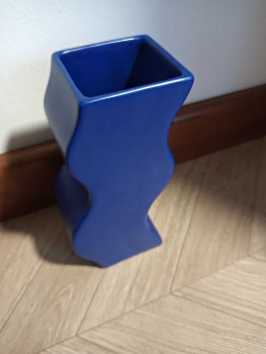 Wazon ceramiczny Asa granatowy