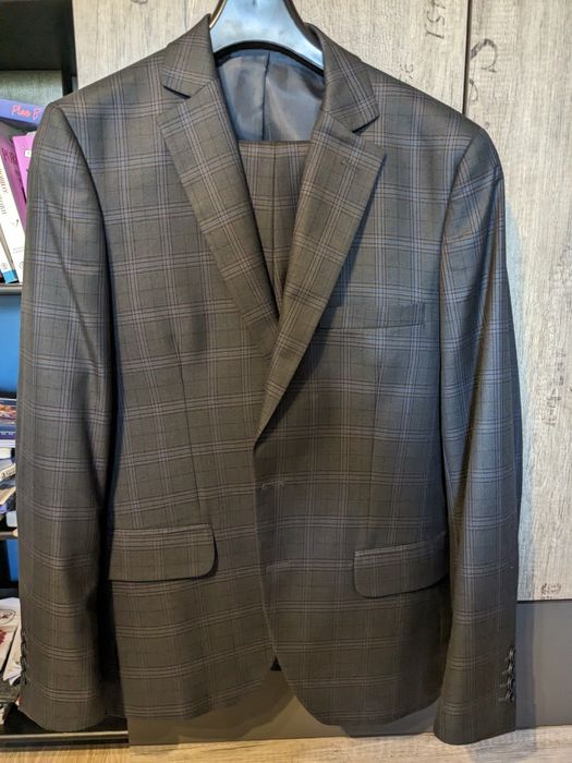 Garnitur ciemnoszary