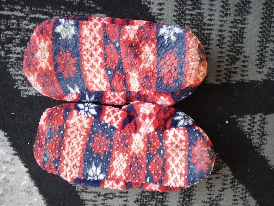 Kapcie damskie ocieplane