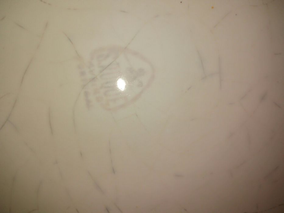 Fábrica de S.Roque Aveiro, Tigela branca, antiga, tamanho grande.