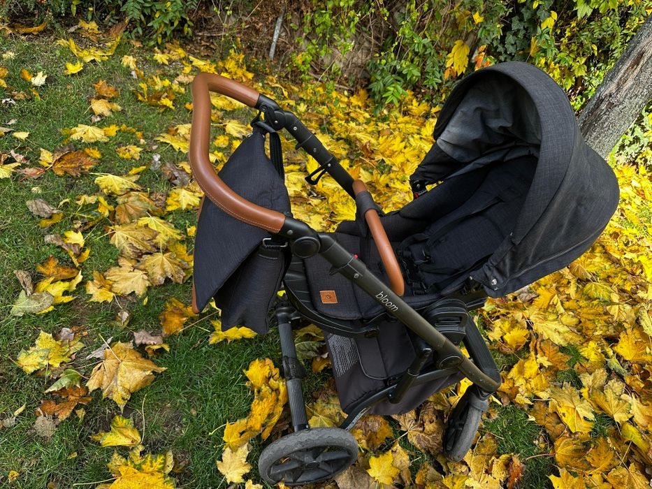 Wózek 2w1 Roan grafit z brązem