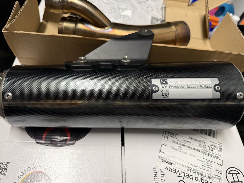 BOS tłumik końcowy do BMW s1000rr