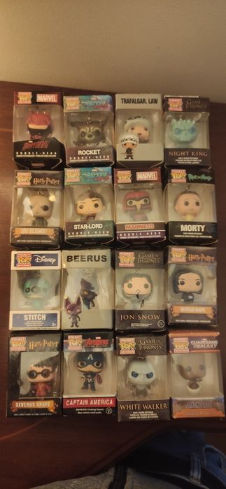 Funko pops porta chaves