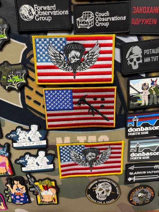 Патчі/Шеврони PSD FOG CGT 1133 AT OW та багато інших