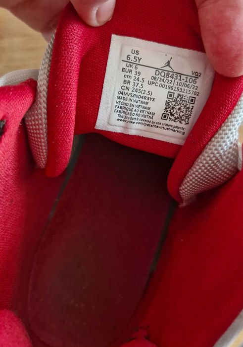 Buty sportowe Jordan rozmiar 39