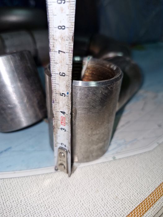 Муфта нержавіюча Ду32 (11/4)