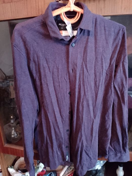 Натуральна сорочка H&M ідеальний стан. Натуральні ткан Розмір XL