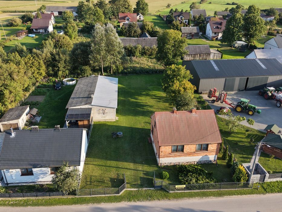 Siedlisko 1500 m² | Dom 100 m² + budynki gospodarcze | 15 min od Ostrołęki | 115 km do Warszawy