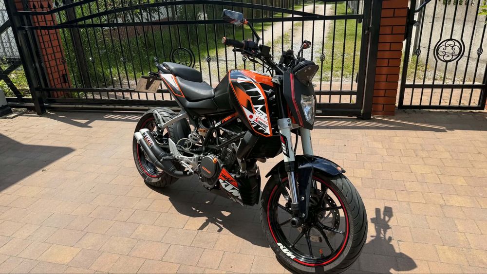 KTM Duke 125, 2012 rok., przebieg 13,5 tys.