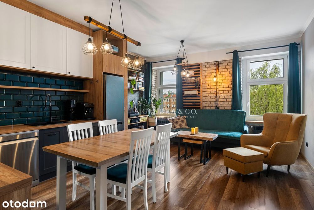 Stylowe 2 pokoje w odrestaurowanej kamienicy | Browary Wrocławskie
