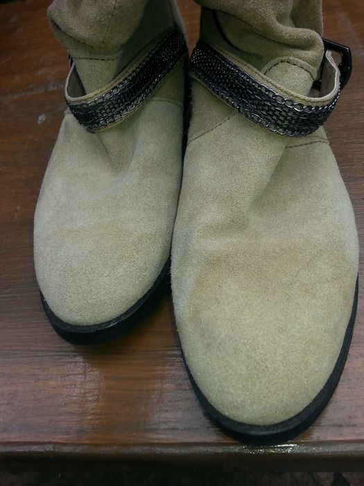 botki zamsz naturalny rozm 40