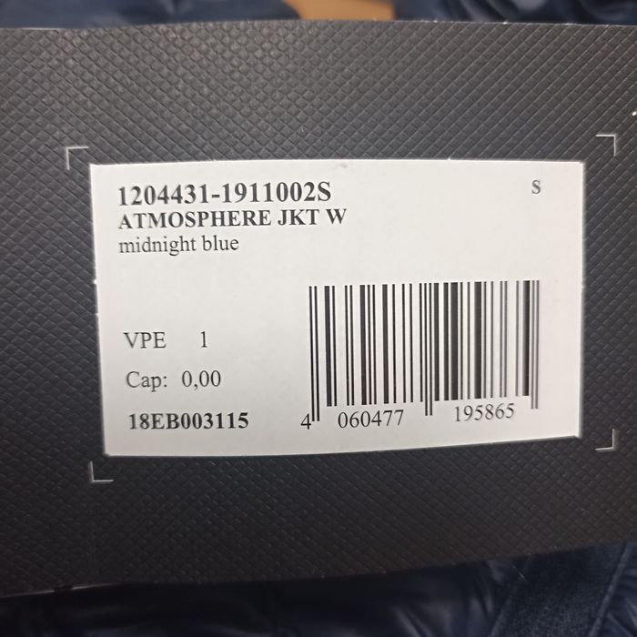 Жіноча пухова куртка Jack Wolfskin Atmosphere Jacket S