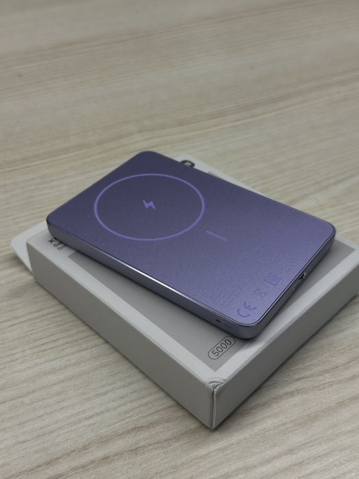 Power Bank Magnética Xiaomi 5000mAh - Slim / Sem Fios - MagSafe