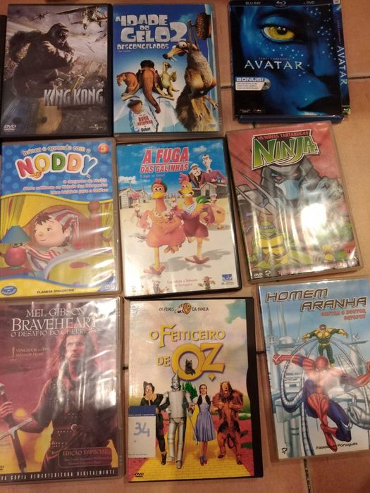 Vários filmes originais