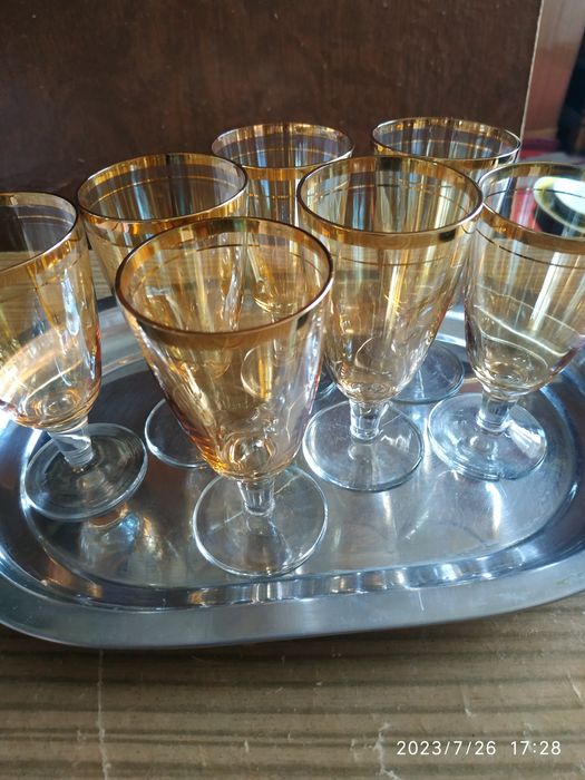 Кришталь, скло - рюмки, фужери радянських часів