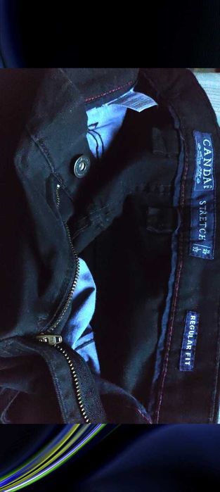 Джинсы Canda Man by C&A Buying jeans Germany W42 stretch black.