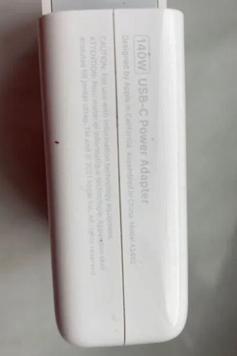 Apple Ładowarka Macbook Usb-C 140W air pro apple zasilacz Mac laptop a