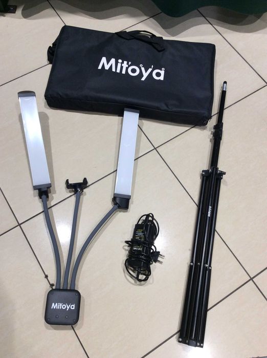 Lampa do rzęs MITOYA KN176 40W + uchwyt na telefon | Stan idealny