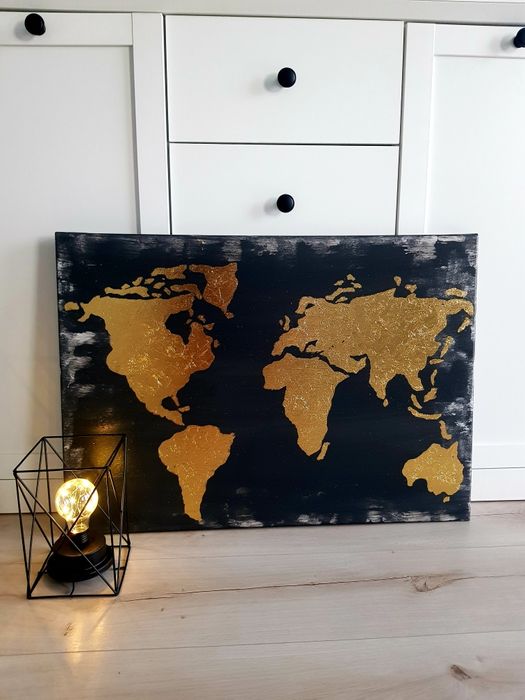 Malarstwo akrylowe. Obraz