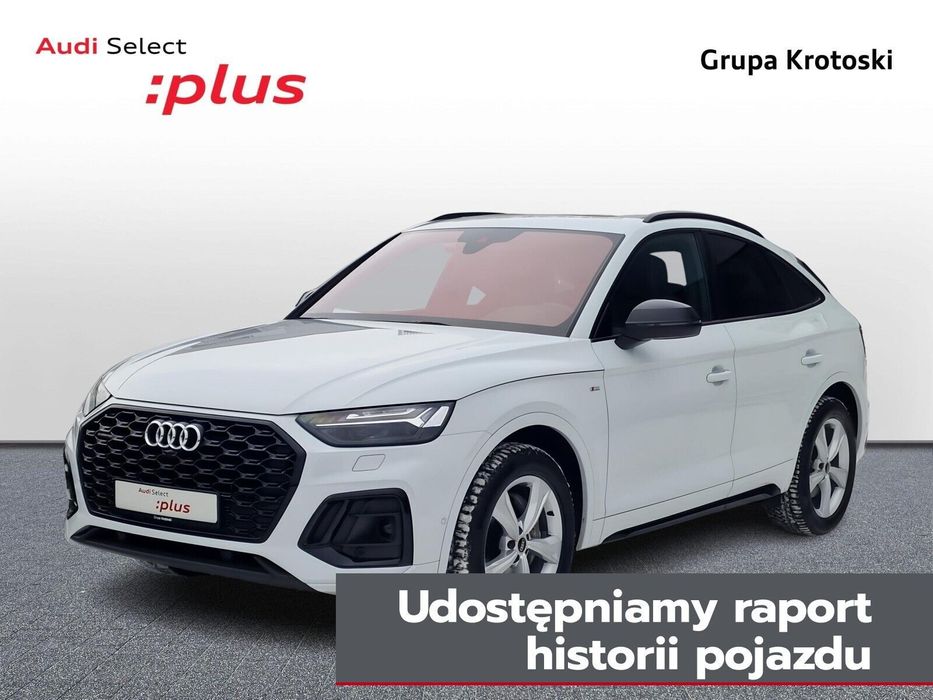 Audi Q5 Sportback rata brutto od 2 679 zł / m-c Pneumatyka Hak Panorama MatrixLED