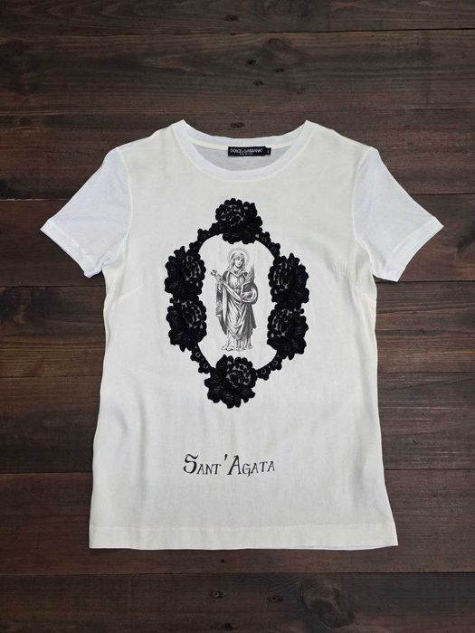 Женская футболка Dolce & Gabbana Sant'Agata Оригинал