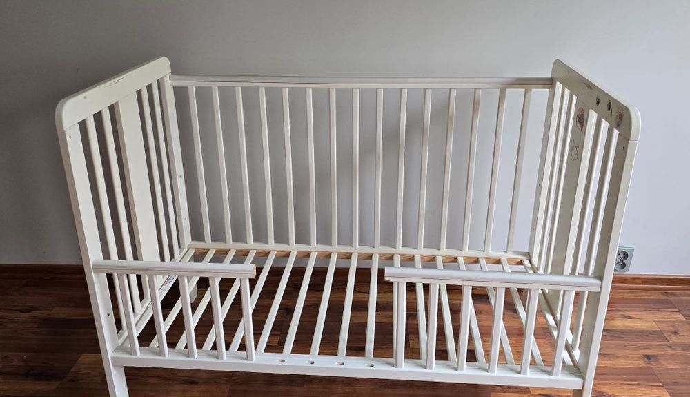 Łóżeczko niemowlęce Foxy Cot 120×60 zmodyfikowanee