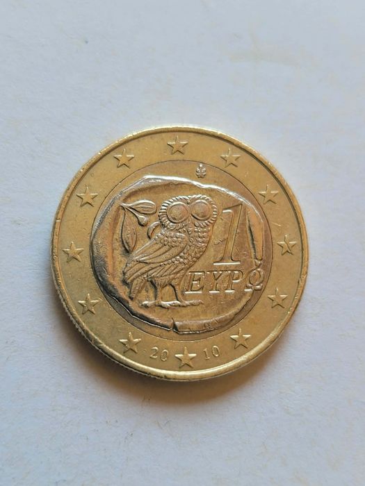 1 euro 2010 r. Grecja