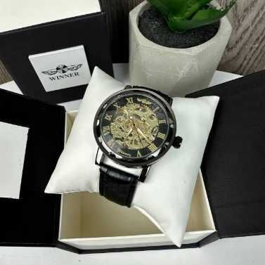 Чоловічий наручний механічний годинник Winner Original Skeleton