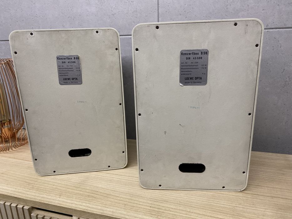 Loewe Konzertbox B50 Audiofilskie monitory audio Vintage
