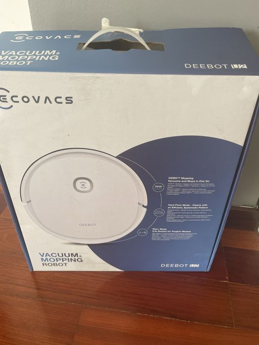 Robot aspirador e mopa ecobacs